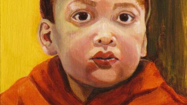 Portrait 03 - oil on canvas, 9" x 12" - SOLD
